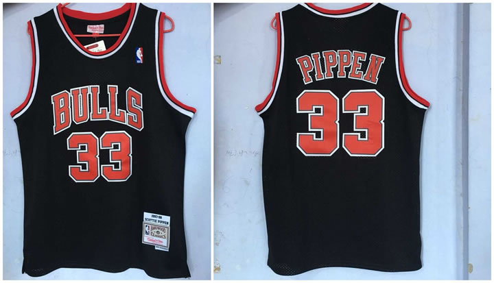 Bulls 33 Scottie Pippen Black 1997-98 Hardwood Classics Jersey,We sell and wholesale Bulls 33 Scottie Pippen Black 1997-98 Hardwood Classics Jersey on line form chian!